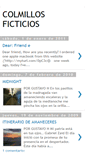 Mobile Screenshot of colmillosficticios.blogspot.com
