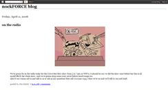 Desktop Screenshot of nockforce.blogspot.com