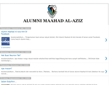 Tablet Screenshot of maahadalaziz.blogspot.com