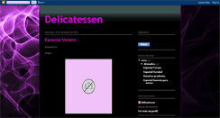 Desktop Screenshot of delicatessen-da.blogspot.com