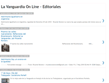 Tablet Screenshot of editorialeslavanguardiaonline.blogspot.com