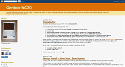 Desktop Screenshot of gentoo-nc20.blogspot.com