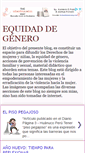 Mobile Screenshot of desarrolloyequidad.blogspot.com