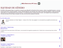 Tablet Screenshot of desarrolloyequidad.blogspot.com