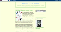 Desktop Screenshot of bitsoflitandmore.blogspot.com