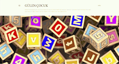 Desktop Screenshot of gulencocuk.blogspot.com