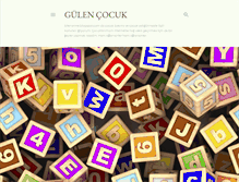 Tablet Screenshot of gulencocuk.blogspot.com