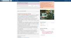 Desktop Screenshot of consultoriorehabilitacionintegral.blogspot.com