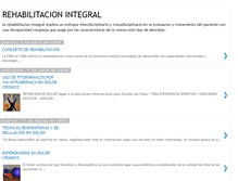 Tablet Screenshot of consultoriorehabilitacionintegral.blogspot.com