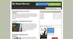 Desktop Screenshot of mynepalimovies.blogspot.com