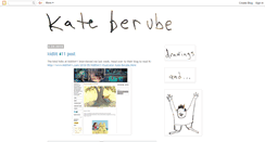 Desktop Screenshot of kateberube.blogspot.com