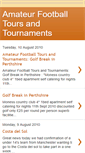 Mobile Screenshot of amateurfootballtoursandtournament.blogspot.com