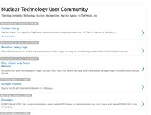 Tablet Screenshot of nuclearcommunity.blogspot.com