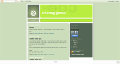 Desktop Screenshot of amazinggames-hpage.blogspot.com