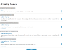 Tablet Screenshot of amazinggames-hpage.blogspot.com