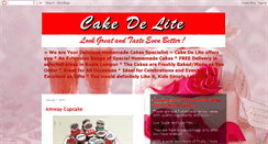 Desktop Screenshot of cakedelite.blogspot.com