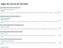 Tablet Screenshot of carrosdecorridas-carro.blogspot.com