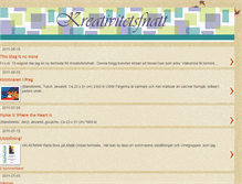 Tablet Screenshot of kreativitetsfnatt.blogspot.com