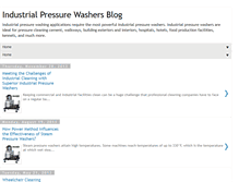 Tablet Screenshot of industrialpressurewashers.blogspot.com