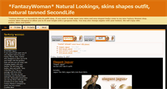 Desktop Screenshot of fantazywoman.blogspot.com