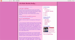 Desktop Screenshot of cmmdaily.blogspot.com