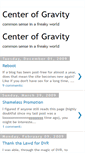 Mobile Screenshot of center-of-gravity.blogspot.com