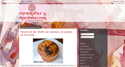 Desktop Screenshot of caramelos-y-chocolates.blogspot.com