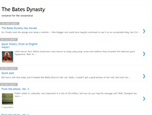 Tablet Screenshot of batesdynasty.blogspot.com