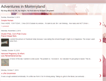 Tablet Screenshot of inmommyland.blogspot.com
