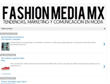 Tablet Screenshot of fashionmedia.blogspot.com