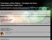 Tablet Screenshot of colombianonlinefriendship.blogspot.com