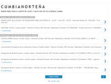 Tablet Screenshot of cumbianorteniars.blogspot.com