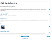 Tablet Screenshot of icar-barriorecoleta.blogspot.com