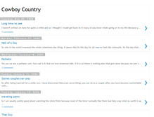 Tablet Screenshot of cowboy-country.blogspot.com