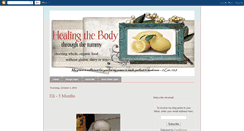 Desktop Screenshot of healingthebodythroughthetummy.blogspot.com