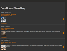 Tablet Screenshot of dombowerphoto.blogspot.com