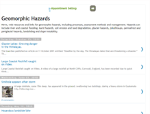 Tablet Screenshot of geohazards.blogspot.com
