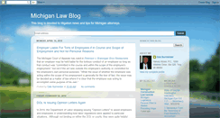 Desktop Screenshot of michiganlawblog.blogspot.com