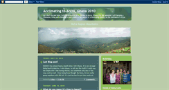 Desktop Screenshot of afs-2010-ghana-celea.blogspot.com