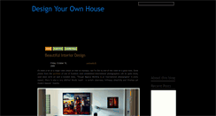 Desktop Screenshot of design-your--own-house.blogspot.com