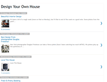 Tablet Screenshot of design-your--own-house.blogspot.com