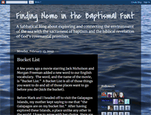 Tablet Screenshot of divingpastor.blogspot.com