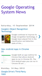 Mobile Screenshot of googlesystemnews.blogspot.com