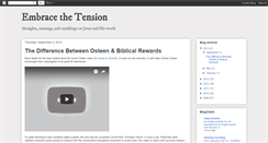 Desktop Screenshot of embracethetension.blogspot.com