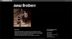 Desktop Screenshot of jonasbrothersmania.blogspot.com