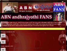 Tablet Screenshot of abnandhrajyothifans.blogspot.com