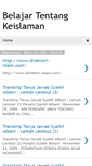 Mobile Screenshot of belajar-tentang-keislaman.blogspot.com