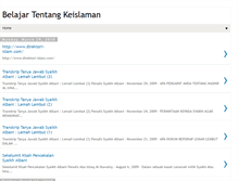 Tablet Screenshot of belajar-tentang-keislaman.blogspot.com