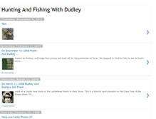 Tablet Screenshot of huntingandfishingwithdudley.blogspot.com