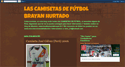 Desktop Screenshot of lascamisetasdebrayan.blogspot.com